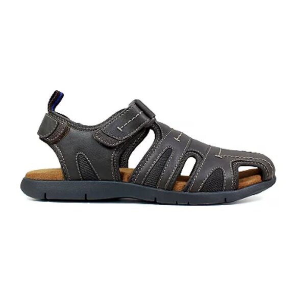 Nunn Bush Rio Grande Fisherman Men\'s Closed Toe Sandals Color: Brown  Size: 8 main image 5